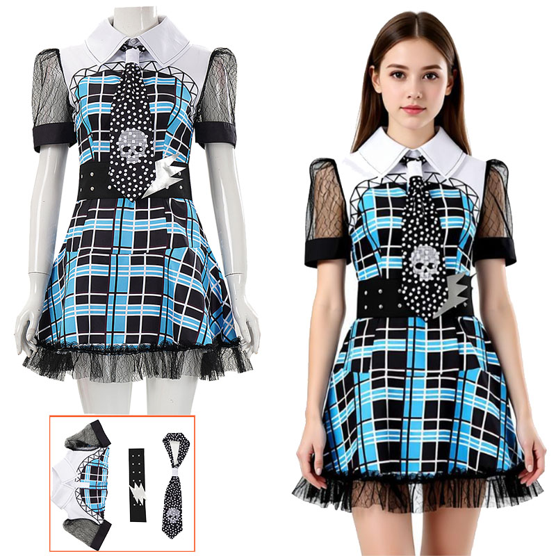 Anime Cosplay Maid - 애니메이션 몬스터 코스프레 의상 하이 프랭키