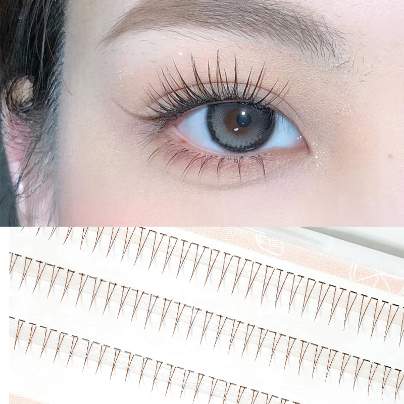 Anime Cosplay Lashes - J 컬 V 모양 속눈썹 아래