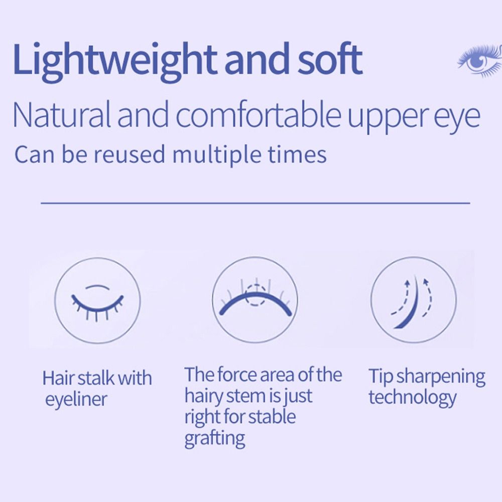 Anime Cosplay Lashes - 화이트 화이트 애니메이션 속눈썹 스파이키 3D
