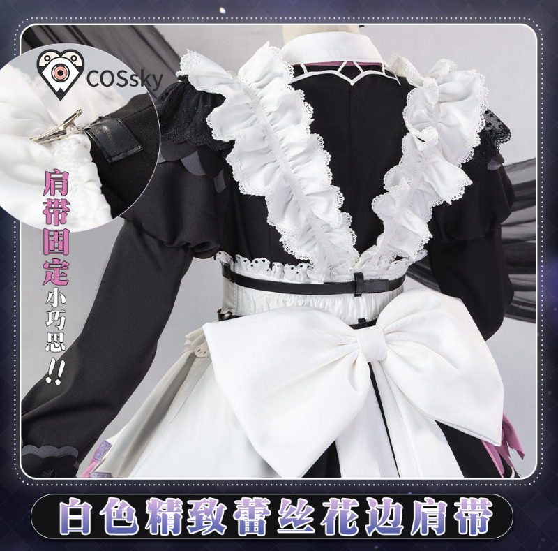 Anime Cosplay Maid - 애니메이션 반드림! Nyubara Reona RAS 코스프레