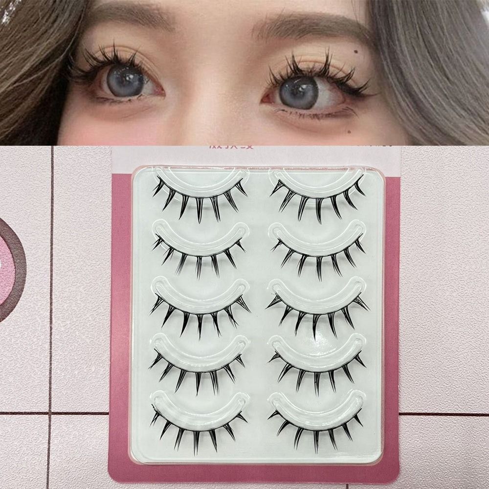 Anime Cosplay Lashes - 5쌍 팩 일본 코스프레 인조 속눈썹