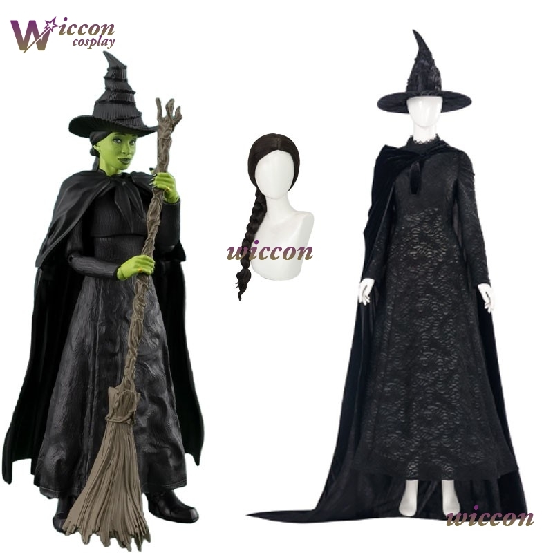 Anime Cosplay Kid - YesoK 영화 Wicked Elphaba 코스프레 의상