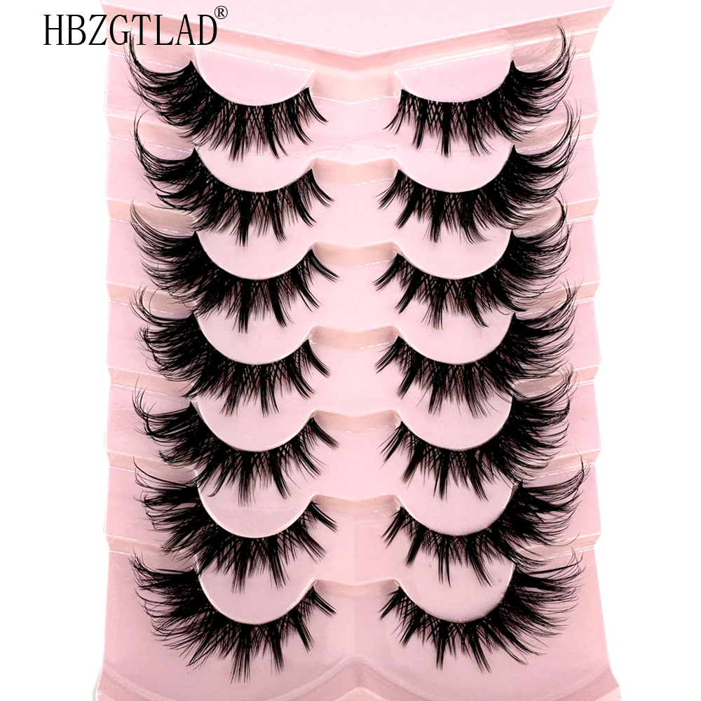 Anime Cosplay Lashes - 7/8PairsCat Eye Eyelashes 만화 속눈썹 3D