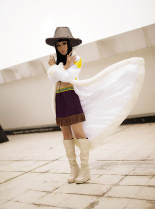 모자와 니코 로빈 코스프레 의상 모든 크기 맞춤 제작 - Anime Cosplay Nico Robin 리뷰 및 가격