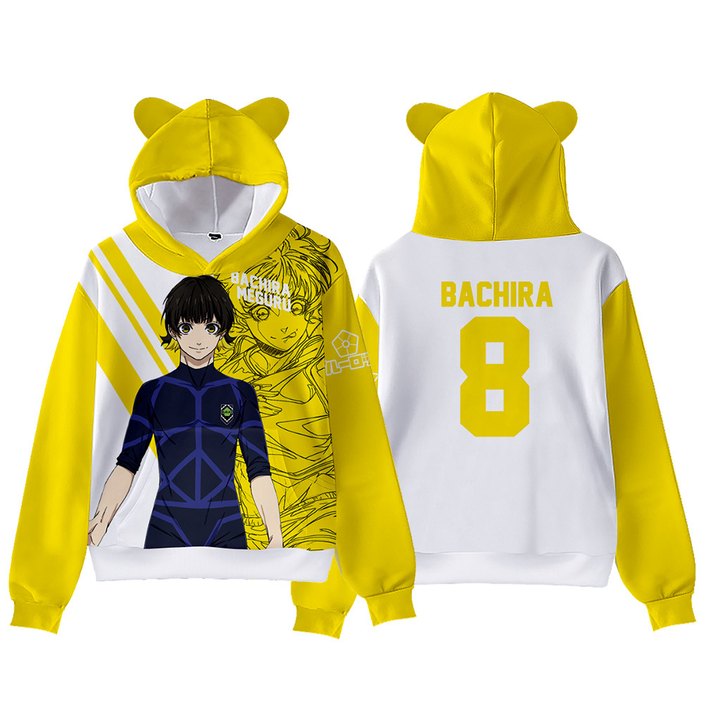 일본 애니메이션 블루 락 코스프레 고양이 귀 후드티 패 - Anime Cosplay Shop 리뷰 및 가격