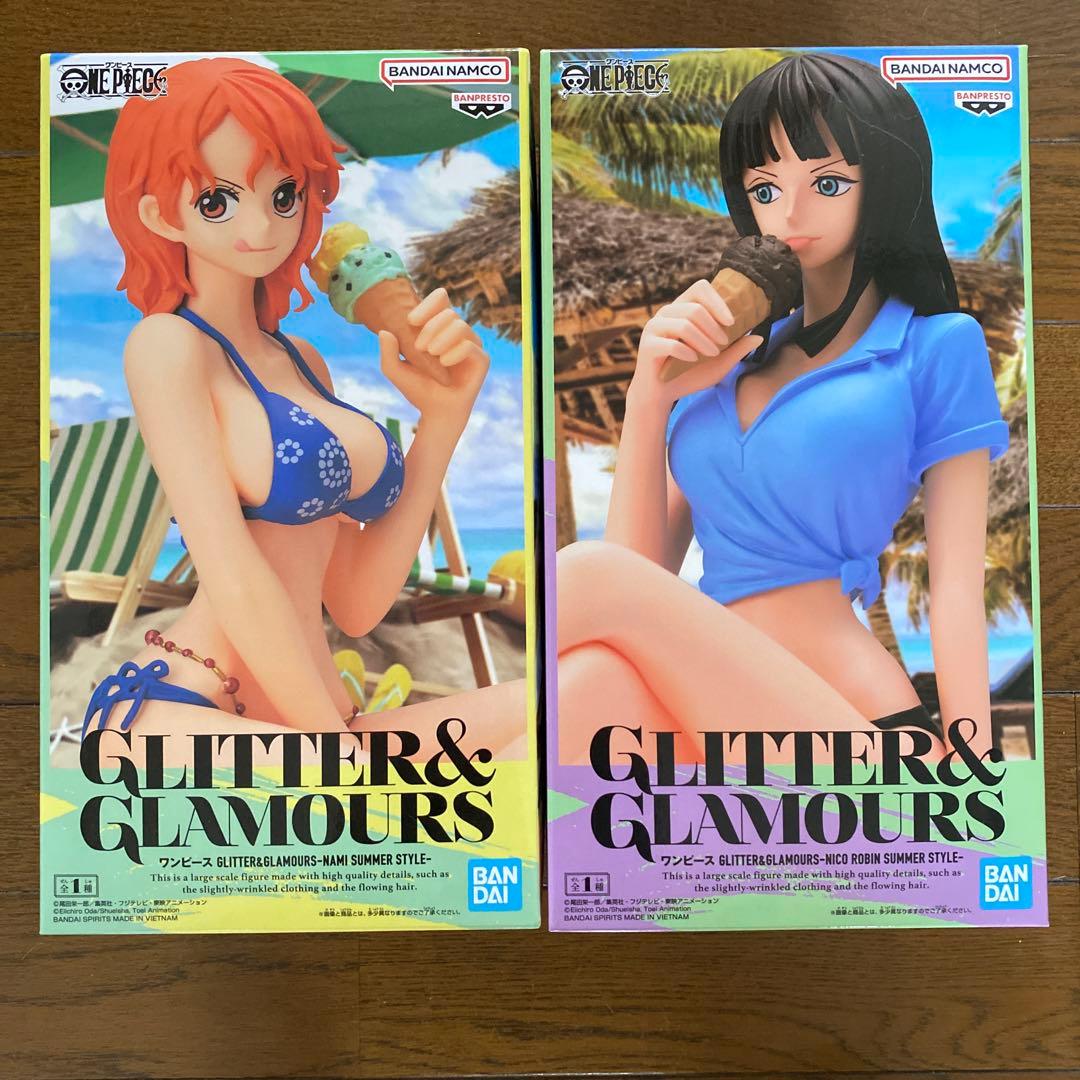 반프레스토 원피스 글리터&글래머스 니코 로빈 나미 여름 - Anime Cosplay Nico Robin 리뷰 및 가격