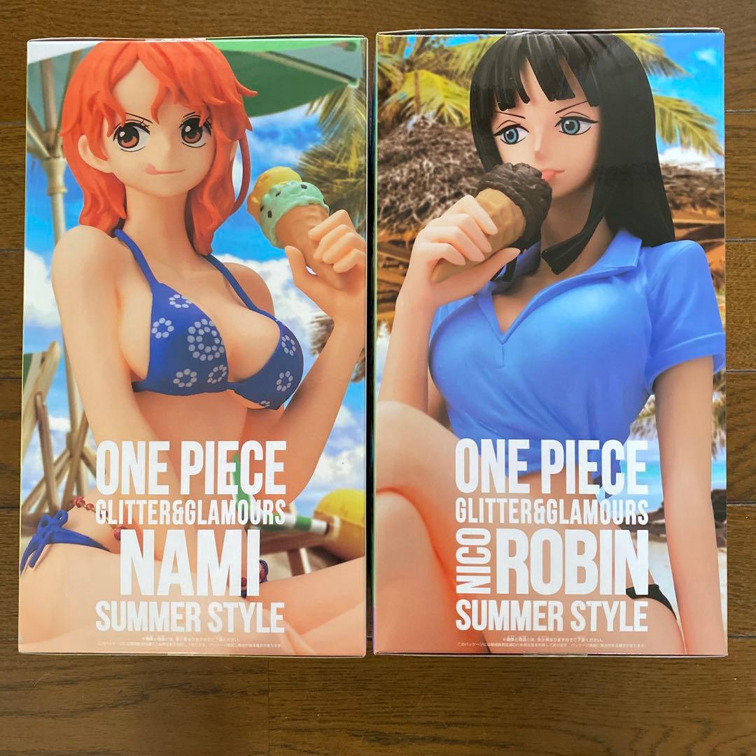 반프레스토 원피스 글리터&글래머스 니코 로빈 나미 여름 - Anime Cosplay Nico Robin 리뷰 및 가격