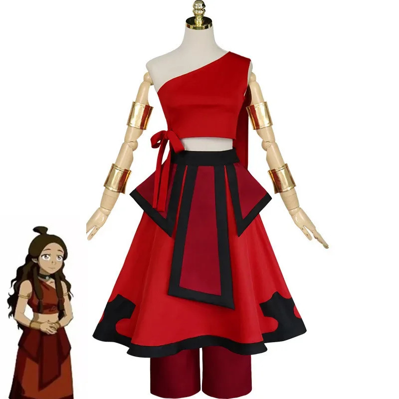 새로운 애니메이션 아바타 마지막 에어벤더 카타라 코스프 - Cosplay Avatar Anime 리뷰 및 가격