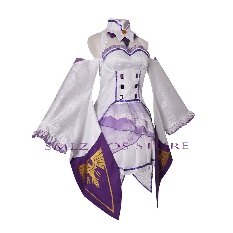 에밀리아 코스프레 애니메이션 Re Zero Kara H - Women Anime Cosplay 리뷰 및 가격
