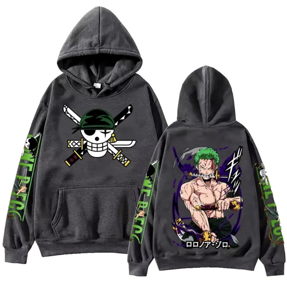 원피스 조로 애니메이션 후드티 남녀공용 신상 만화 프린 - Anime Cosplay Shop 리뷰 및 가격