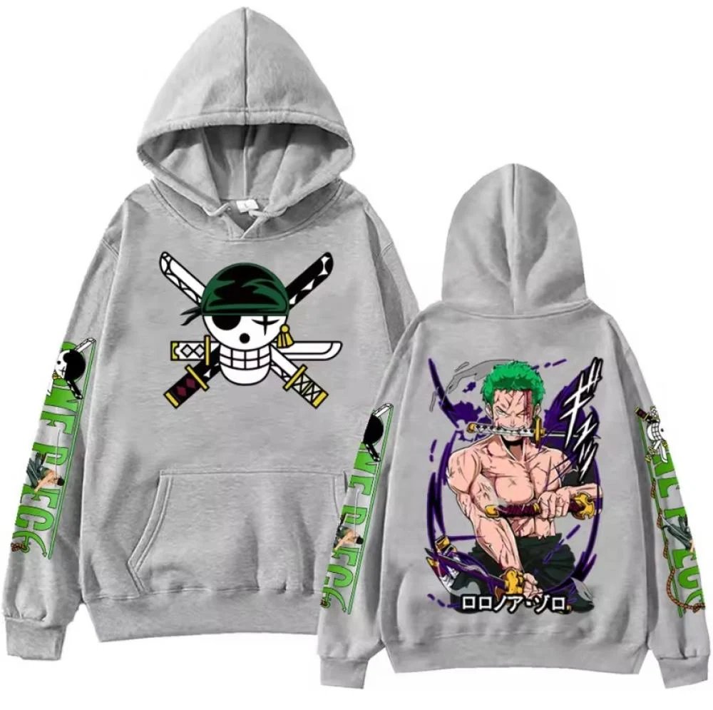 원피스 조로 애니메이션 후드티 남녀공용 신상 만화 프린 - Anime Cosplay Shop 리뷰 및 가격
