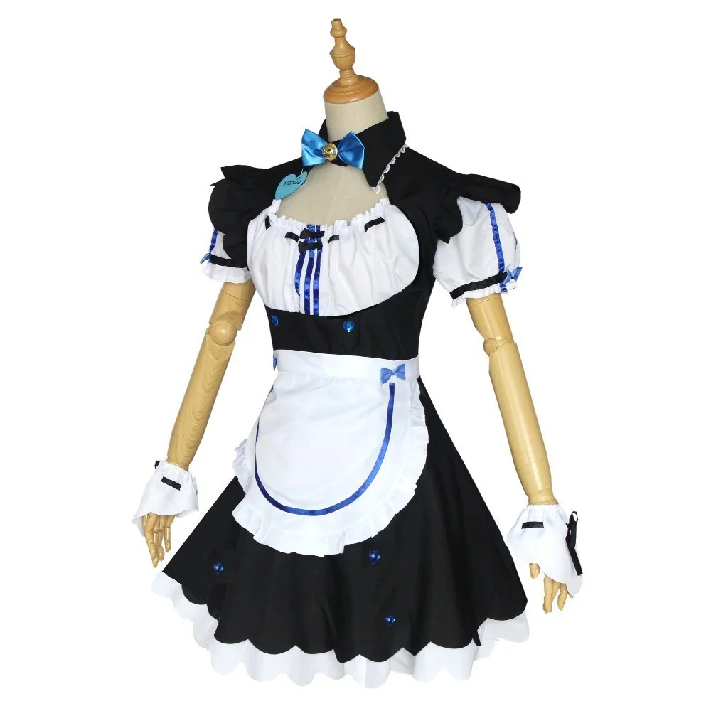 네코파라 코스프레 초콜라 바닐라 코스프레 메이드복 여성 - Anime Cosplay Maid 리뷰 및 가격