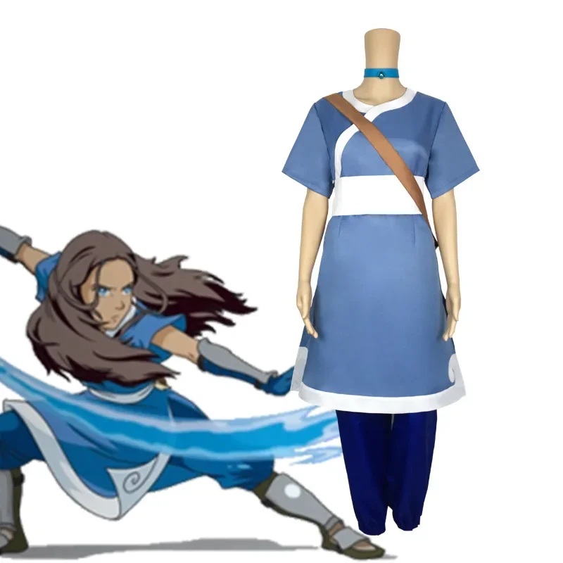 코스프레 애니메이션 소녀 아바타 마지막 에어벤더 카타라 - Cosplay Avatar Anime 리뷰 및 가격