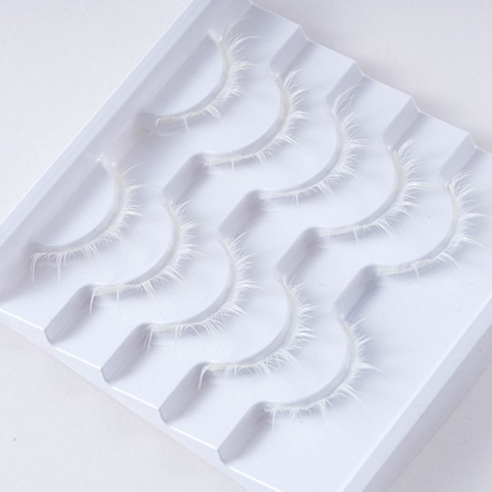 화이트 화이트 애니메이션 속눈썹 스파이키 3D 만화 속 - Anime Cosplay Lashes 리뷰 및 가격