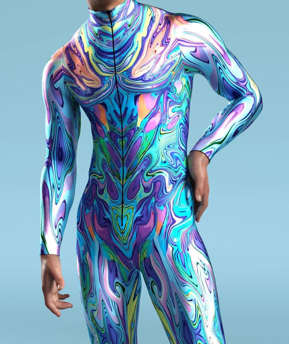 CyberPunk Jumpsuit 멋진 컬러 드로잉 코 - Anime Cosplay Drawing 리뷰 및 가격
