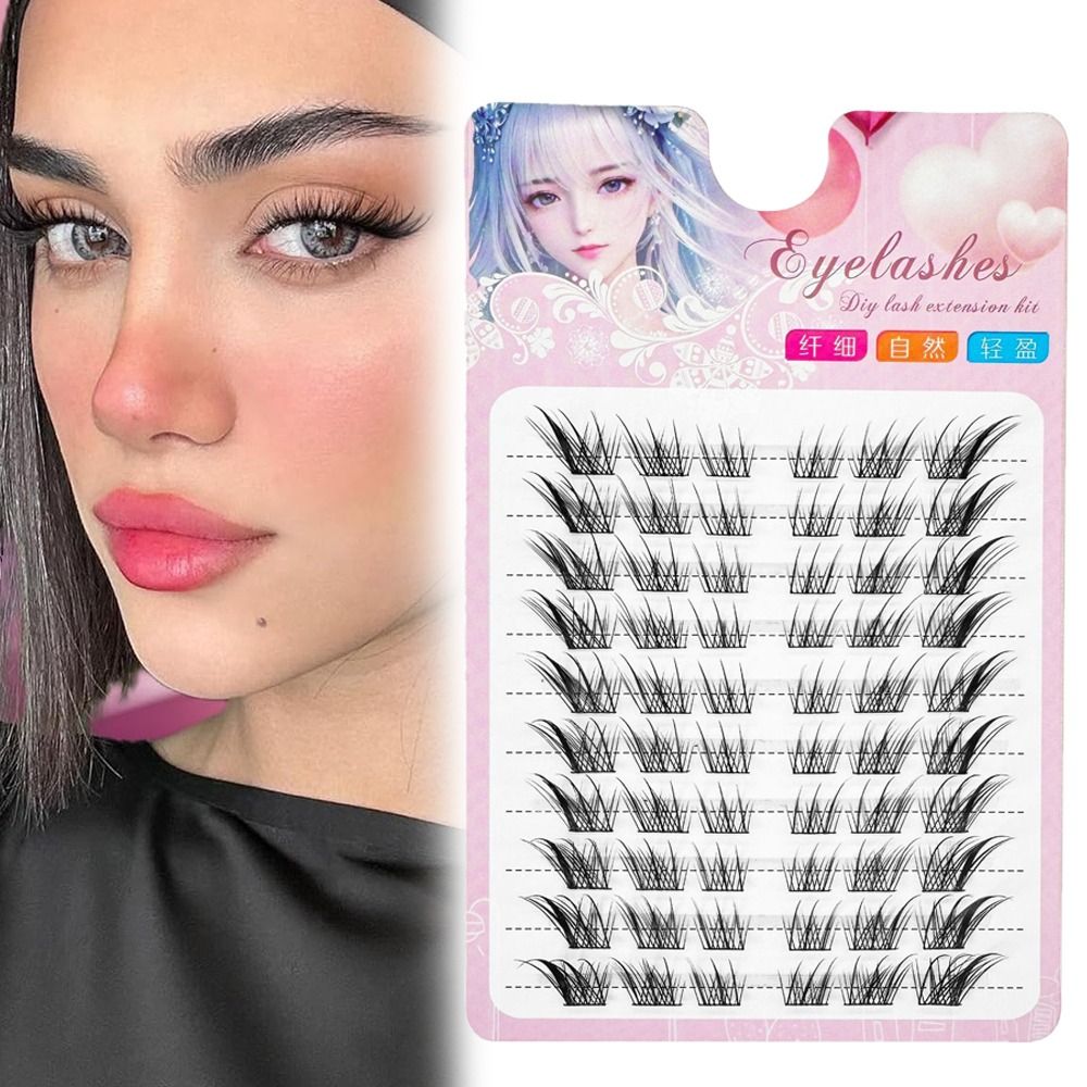3D 캣아이 클러스터 속눈썹 내추럴 만화 폭스 인조 속 - Anime Cosplay Lashes 리뷰 및 가격