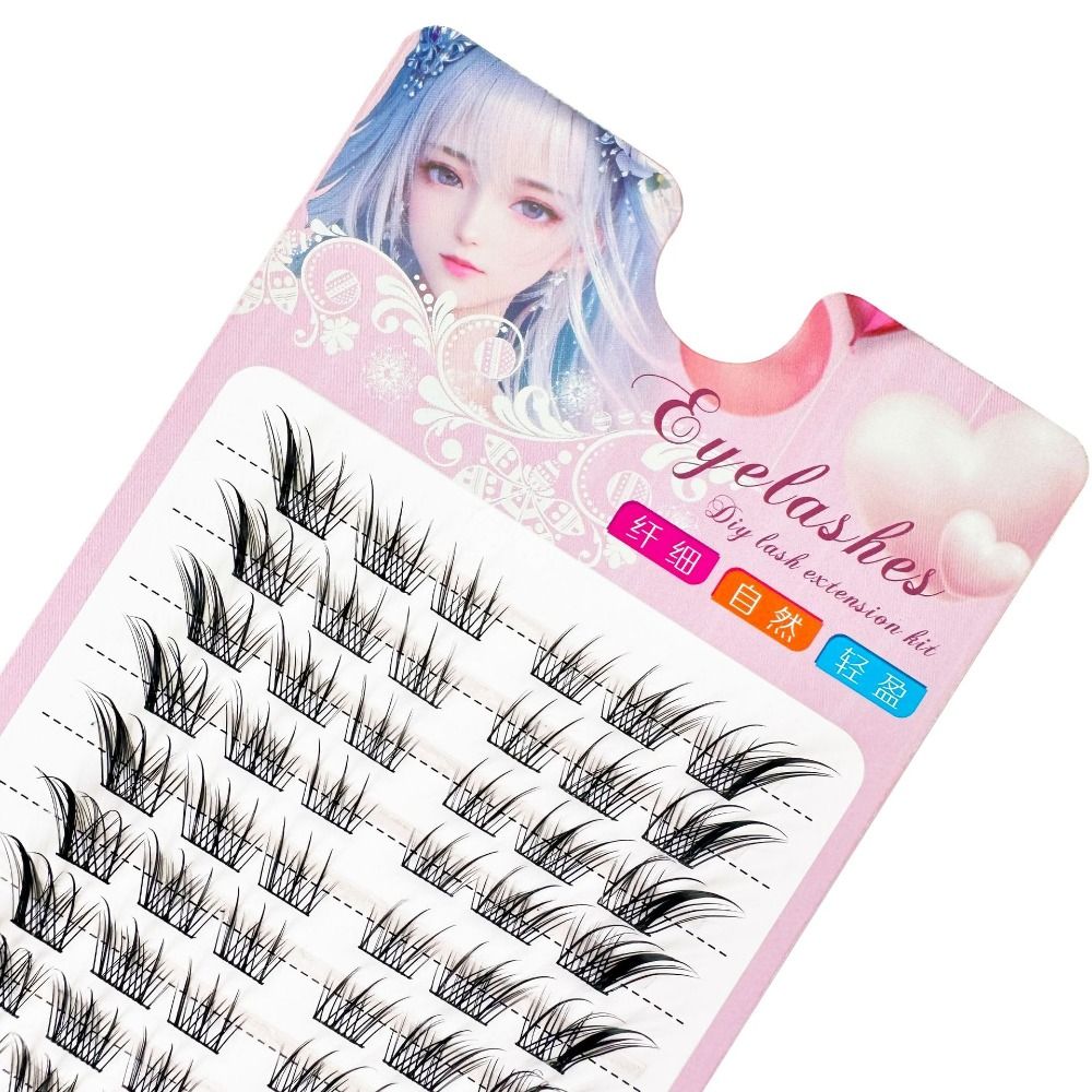 3D 캣아이 클러스터 속눈썹 내추럴 만화 폭스 인조 속 - Anime Cosplay Lashes 리뷰 및 가격