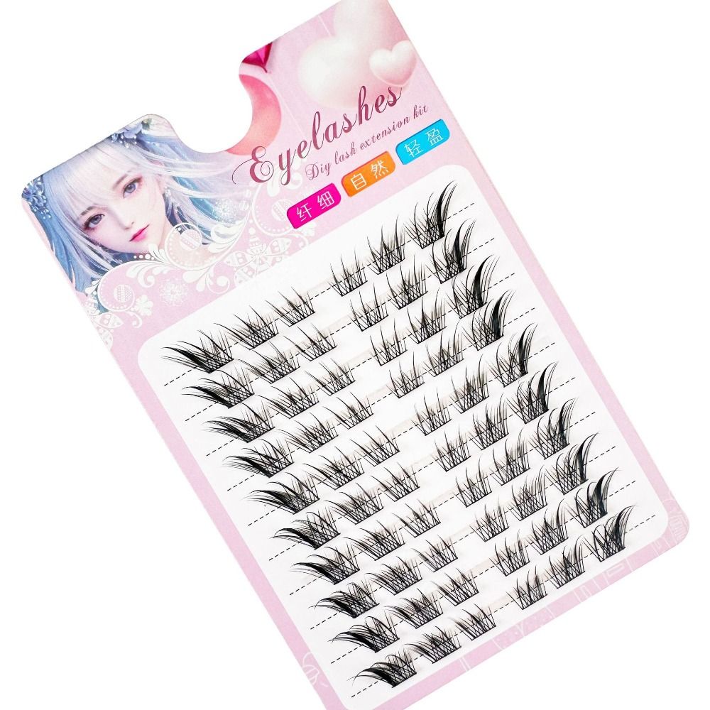 3D 캣아이 클러스터 속눈썹 내추럴 만화 폭스 인조 속 - Anime Cosplay Lashes 리뷰 및 가격