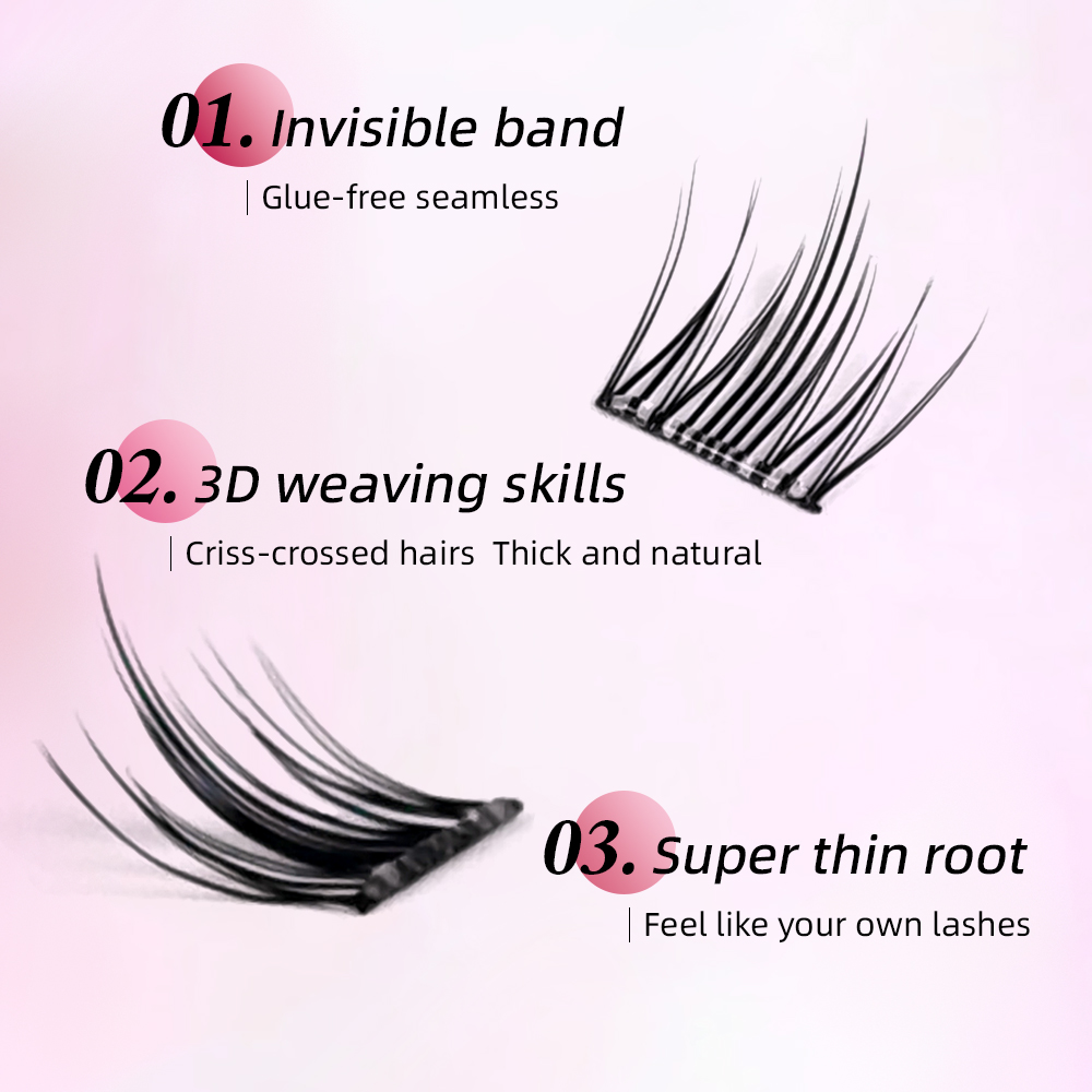 옐릭스 DIY 셀프 접착 클러스터 속눈썹 10줄 글루프 - Anime Cosplay Lashes 리뷰 및 가격