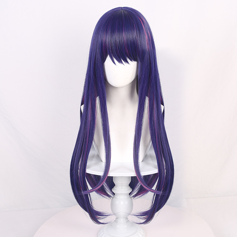 Oshi No Ko 호시노 아이 보라색 가발 애니메이션 - Anime Cosplay Ai 리뷰 및 가격
