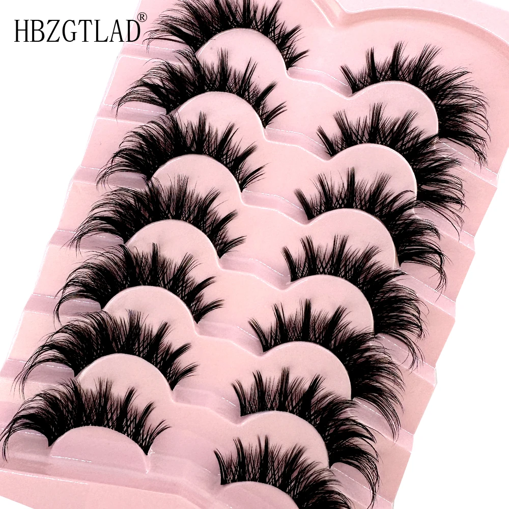 7/8PairsCat Eye Eyelashes 만화 속 - Anime Cosplay Lashes 리뷰 및 가격